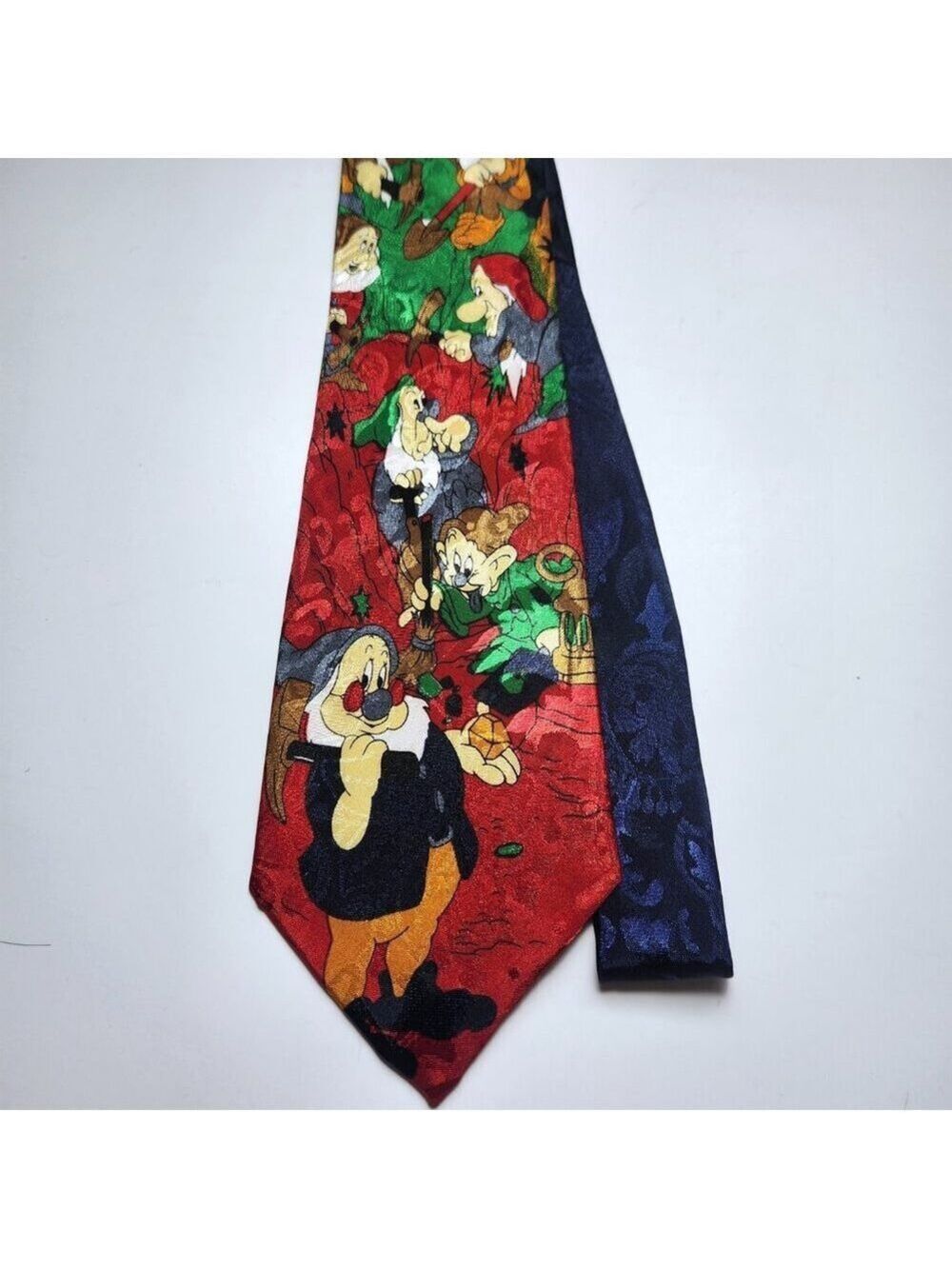 Seven Dwarfs Men's Necktie Novelty Colourful 3 3/4" Wide 56" Long